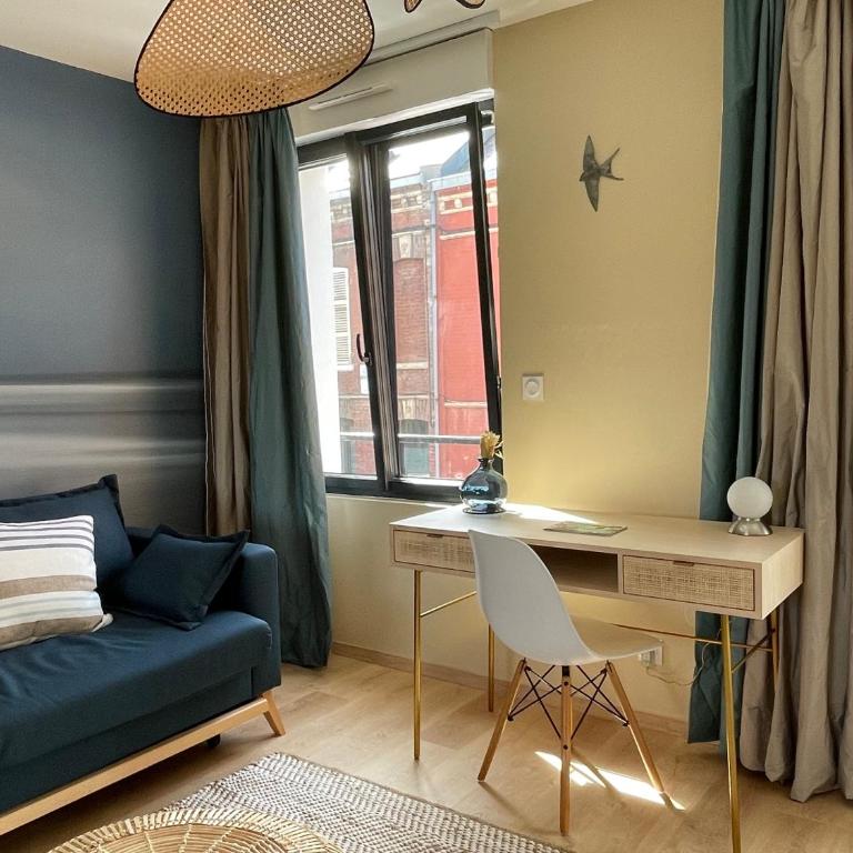 Appartement Les Jardins de Jules Verne - Côté Mer - Appartement 1 Chambre - 14