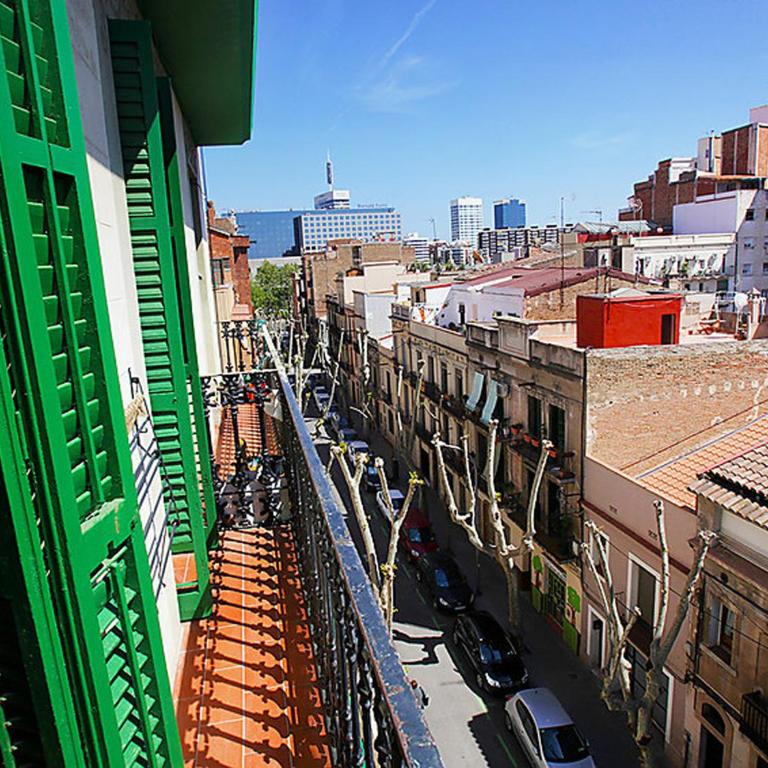 The Sants's balcony - Two-Bedroom Apartment - 5
