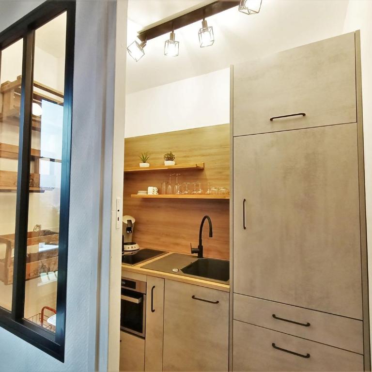 Studio élégant, confortable avec WiFi, proche parc - FR-1-555-59 - Studio - 8
