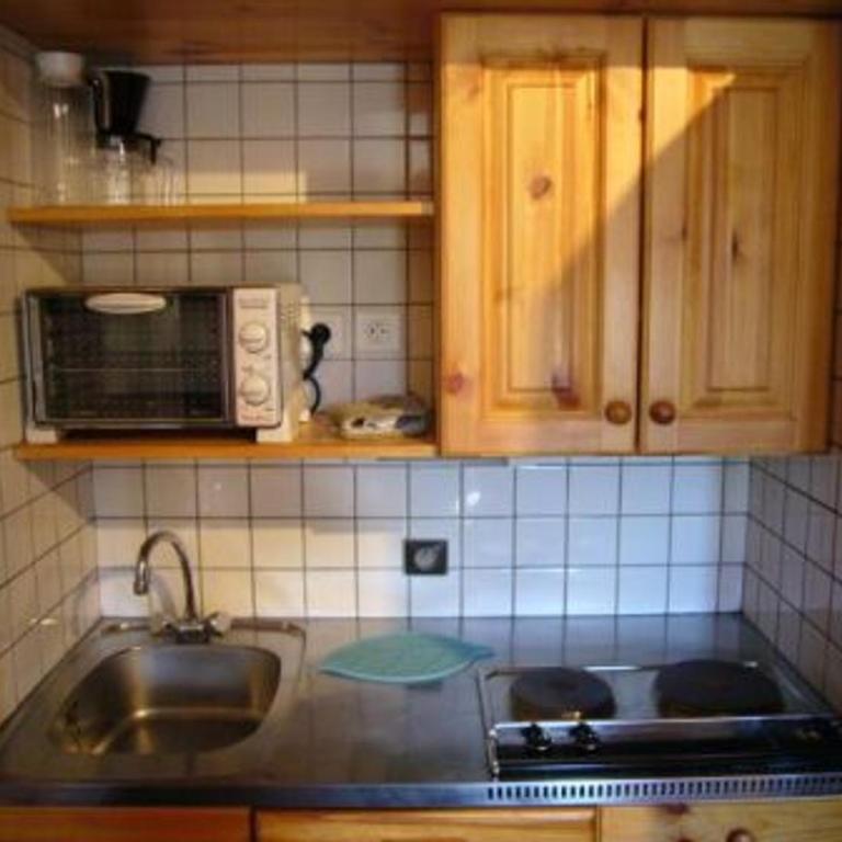 Studio fonctionnel au centre, balcon, 3/4 pers., vue pistes - Studio - 4