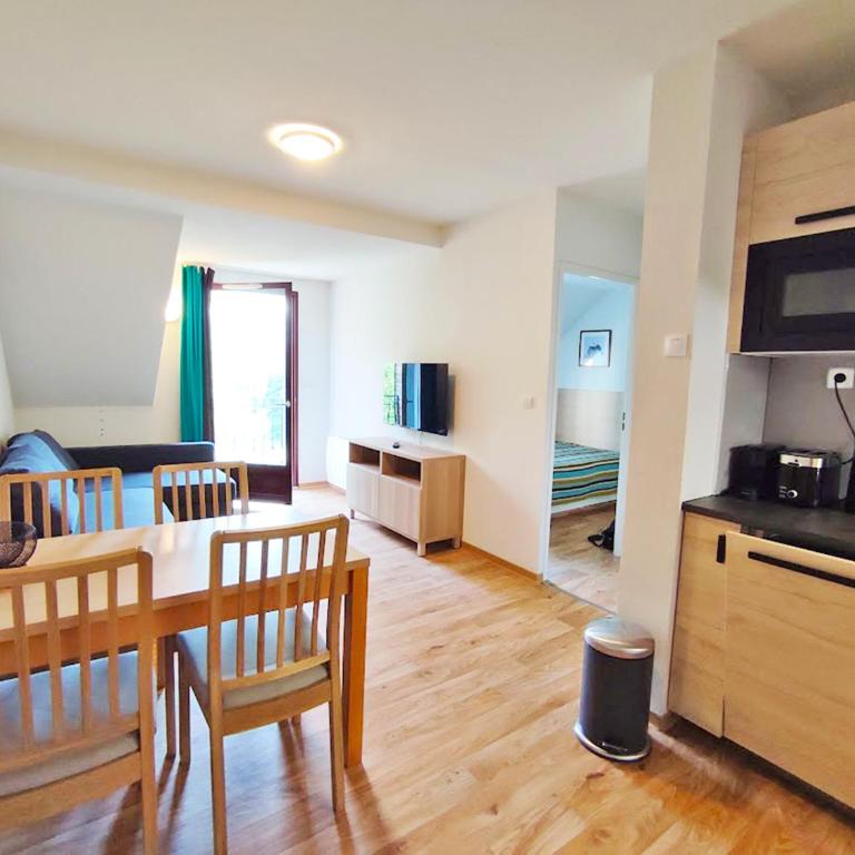 Le Flocon, T2, wifi, vue montagne, parking gratuit, 4 personnes - Appartement 1 Chambre - 11
