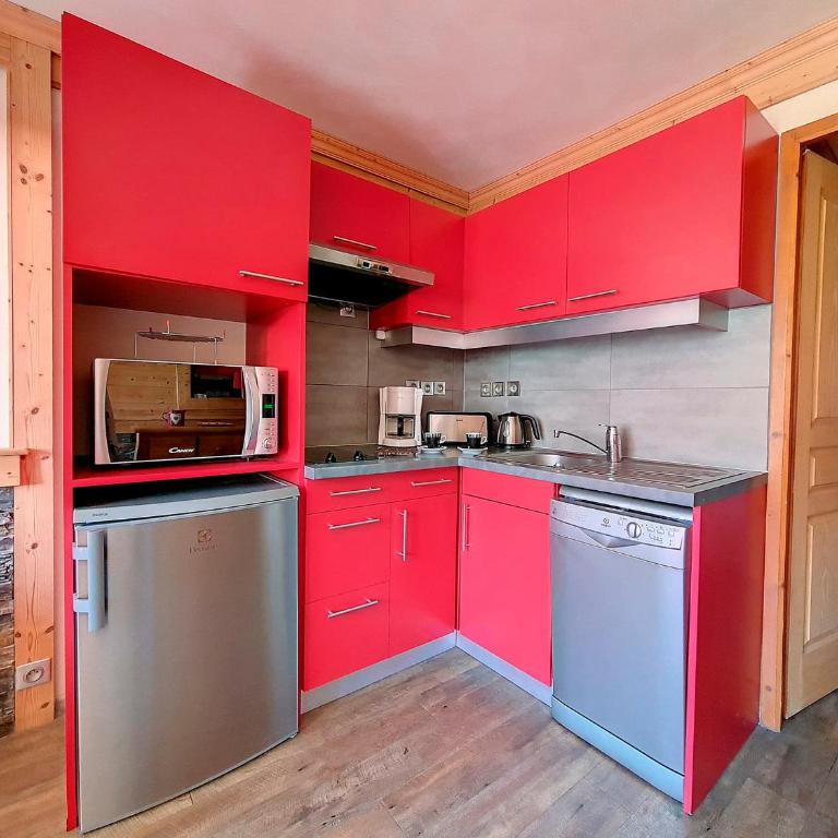 Appartement cosy avec balcon, accès direct aux pistes - FR-1-344-809 - Appartement - 11