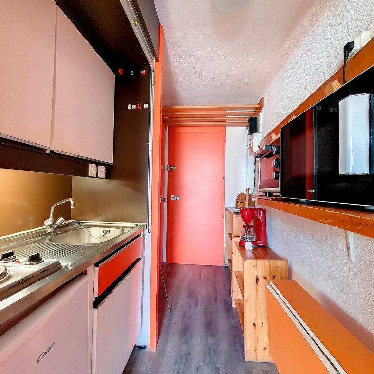 Studio lumineux avec balcon, au pied des pistes, animaux admis - FR-1-344-314 - Monolocale - 9
