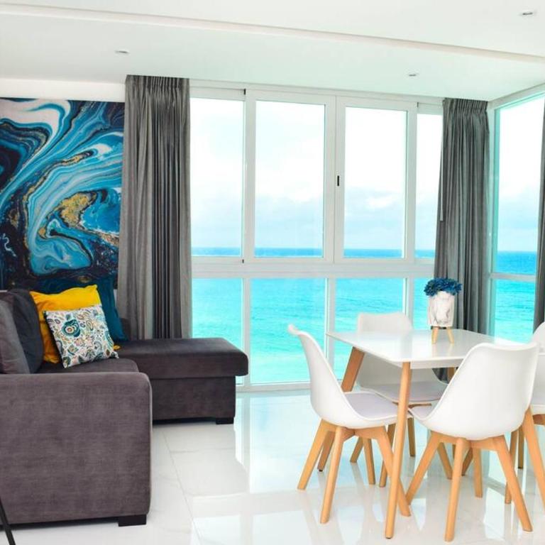 Estudio a pie playa, increibles vistas, alberca, gym, jacuzzi, 3502 - One-Bedroom Apartment - 5