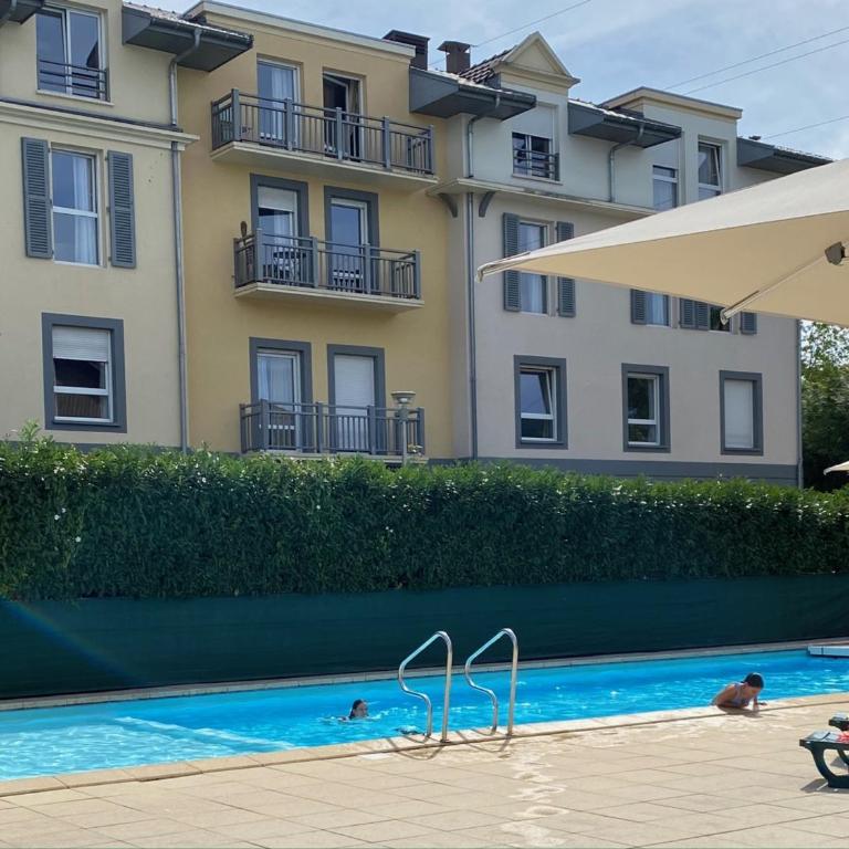 Appartement avec piscine et parking à Évian-les-Bains - Appartement 1 Chambre - 8