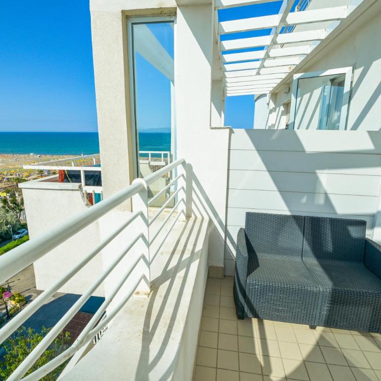 Hotel Aristeo Rimini fronte mare - Suite Panoramica con Vista Mare Laterale - 13