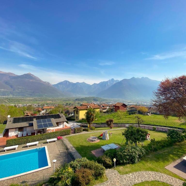 Bellavista II Panorama Ferienwohnung mit Pool OG DG - Appartamento con Vista Lago - 13