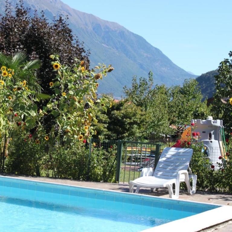 Sole 3 Garten Ferienwohnung mit Pool EG - Appartamento con Vista Lago - 15