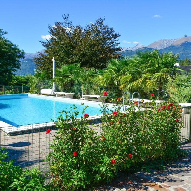 Sole 3 Garten Ferienwohnung mit Pool EG - Appartamento con Vista Lago - 30
