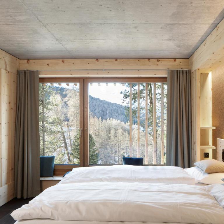 Alpine Lodge Chesa al Parc - Apartment mit 3 Schlafzimmern, Balkon und Zwischengeschoss - 9