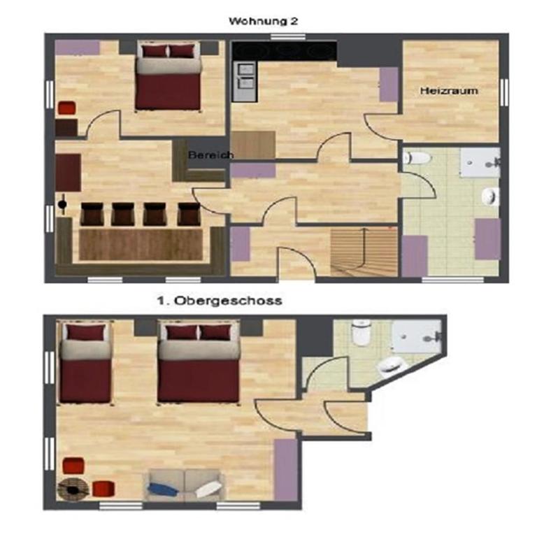 Biohof Stockreiter vulgo Grillschmied inklusive Murau GästeCard - Appartement (2-5 Adultes) - 1