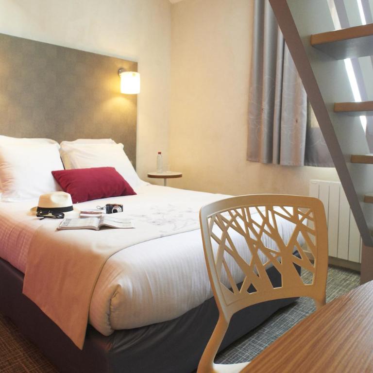 Hotel Restaurant Du Parc Saumur Logis Elégance - Chambre Familiale en Duplex - 4
