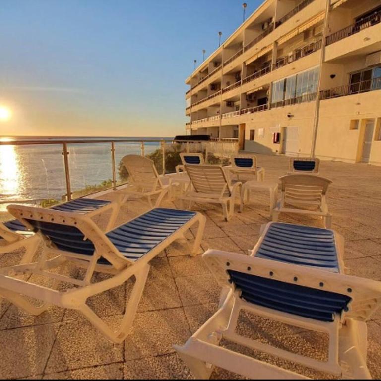 Amazing frontline sea views Studio apartment Castillo Del Vigia Torremolinos - Estudio Doble Deluxe - 12