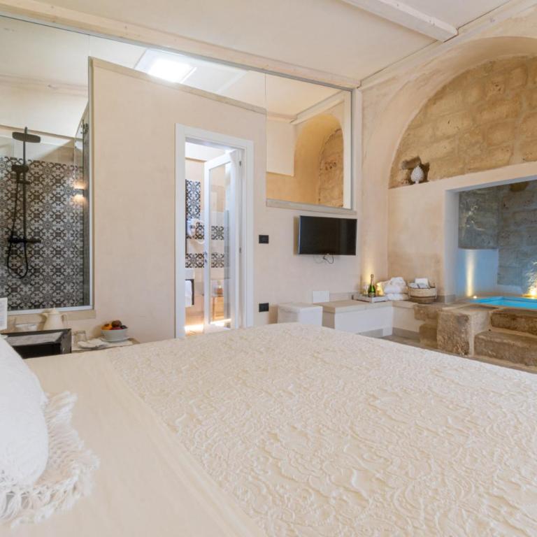 Masseria dei Monaci - Junior Suite con Piscina Interna e Vista Mare - 1
