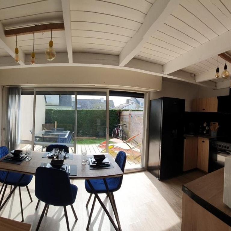 Escapade marine Carnac, Petite Maison toute équipée et confortable, au calme entre plage et ville avec jardinet au sud - Maison 2 Chambres - 9
