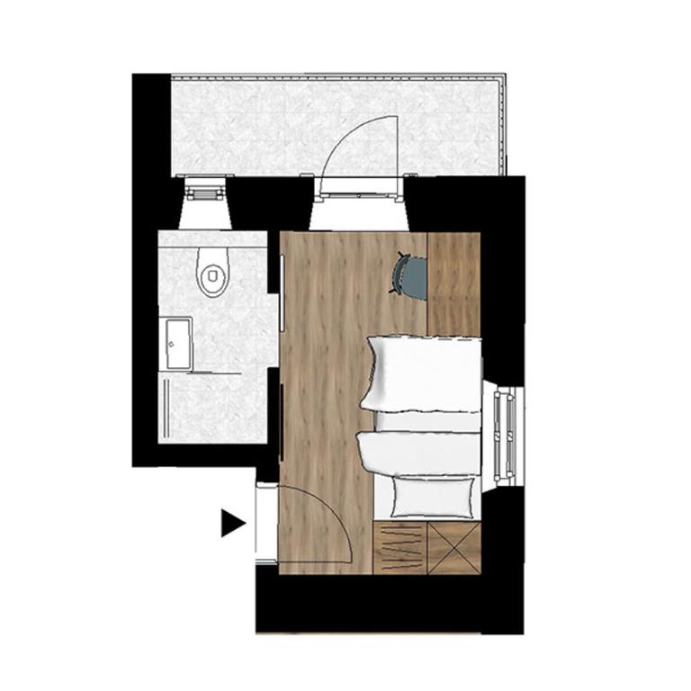 Villa Flöckner Bed & Breakfast - Einzelzimmer mit Balkon - 1
