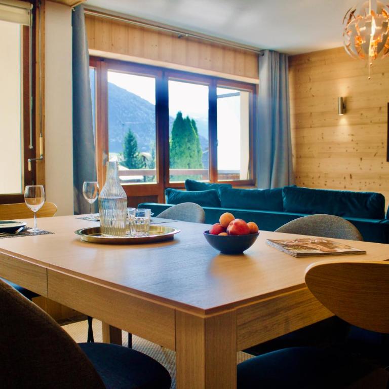 Chalet Marmotte Cocon la Plagne family apartment for 6 adults and 2 children - Appartement 3 Chambres - 4