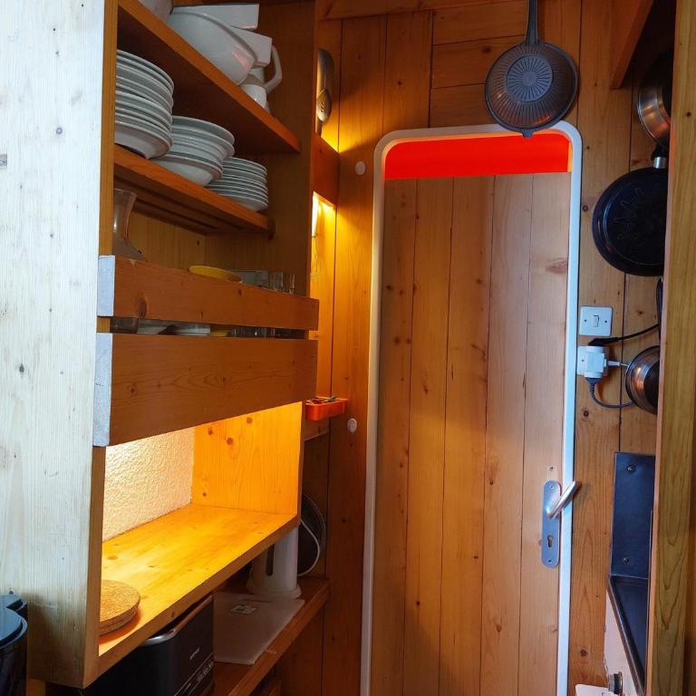 Studio 2 personnes, animaux admis, wifi inclus, proche pistes, Arc 1800 - FR-1-411-270 - Studio - 8