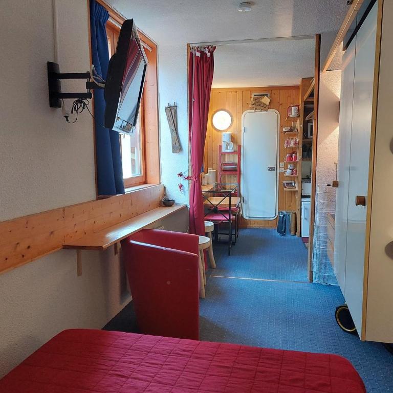 Studio 3 personnes, WiFi et animaux admis, Arc 1800 Villards - FR-1-411-143 - Studio - 3
