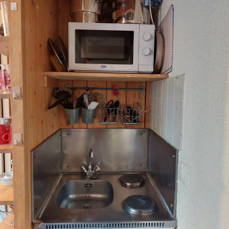 Studio 3 personnes, WiFi et animaux admis, Arc 1800 Villards - FR-1-411-143 - Studio - 8