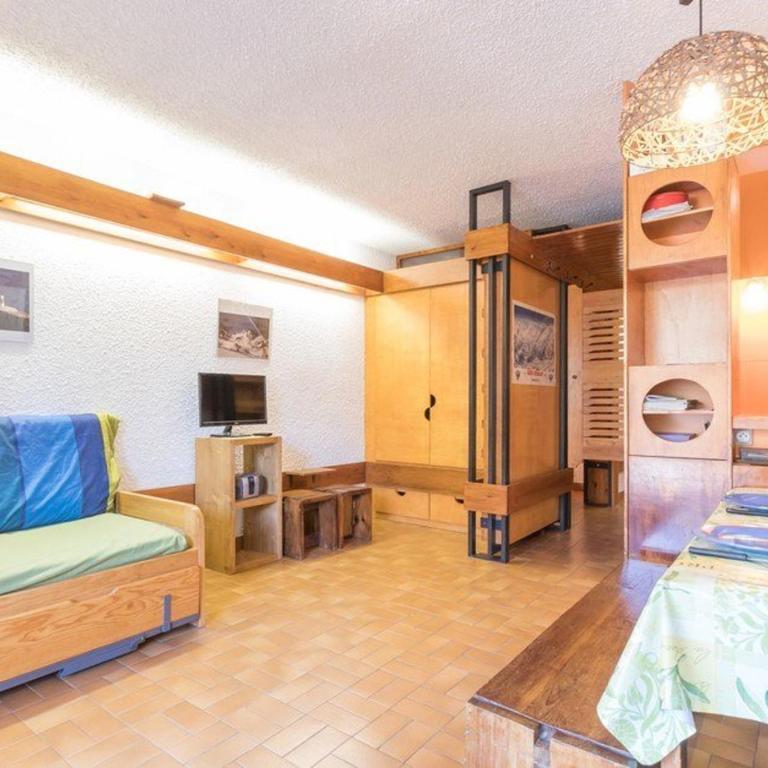 Studio pour 4 pers à Chantemerle, Serre-Chevalier avec balcon, parking et équipements complets - Appartement 1 Chambre - 6