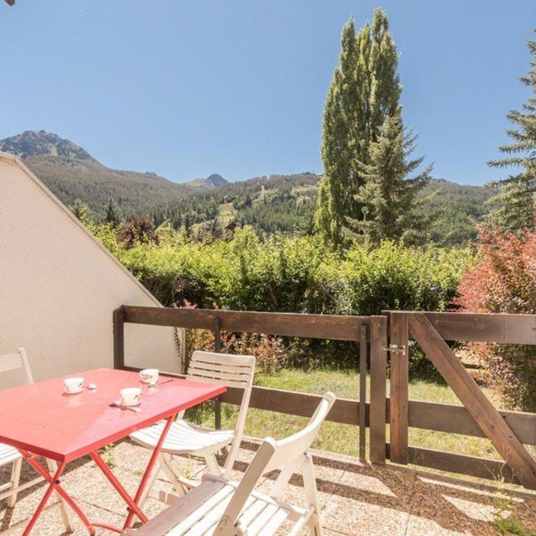 Charmant studio à Chantemerle, terrasse, jardin, parking gratuit, 4 pers, proche Serre-Chevalier - Appartement 1 Chambre - 6