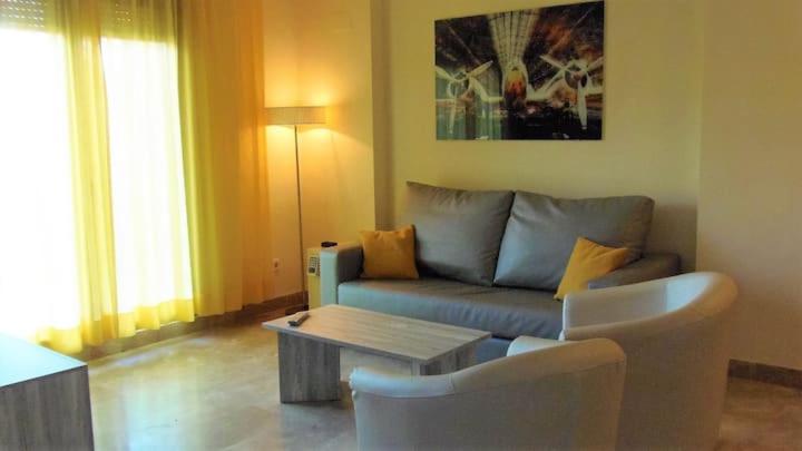 Apartamento espacioso muy tranquilo con piscinas y jardines cercano a la playa - Apartamento de 2 dormitorios - 14
