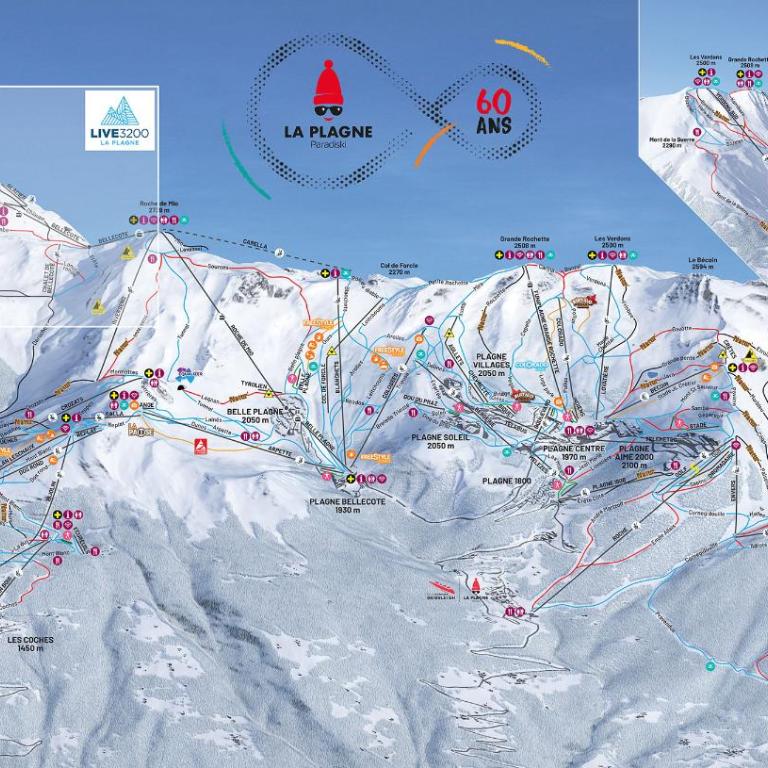 Studio 442 au pied des pistes La Plagne - Apartamento con vistas a las montañas - 26