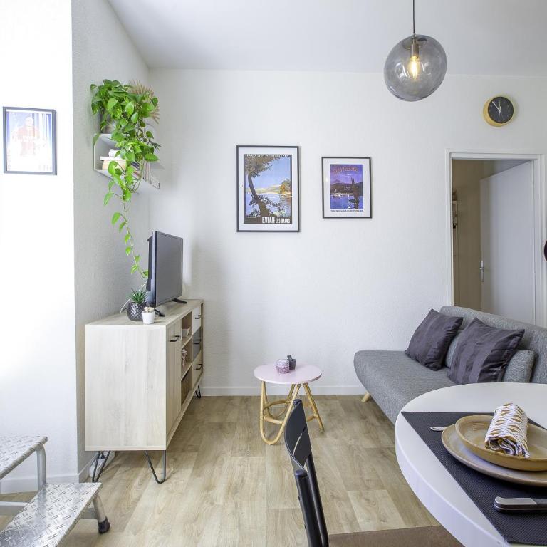 Superbe F1 avec terrasse et parking privé - One-Bedroom Apartment - 2