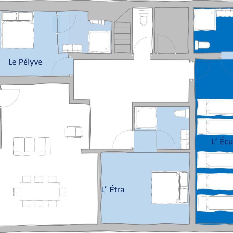 La Ferme des Fingères - Chambre Familiale - 10