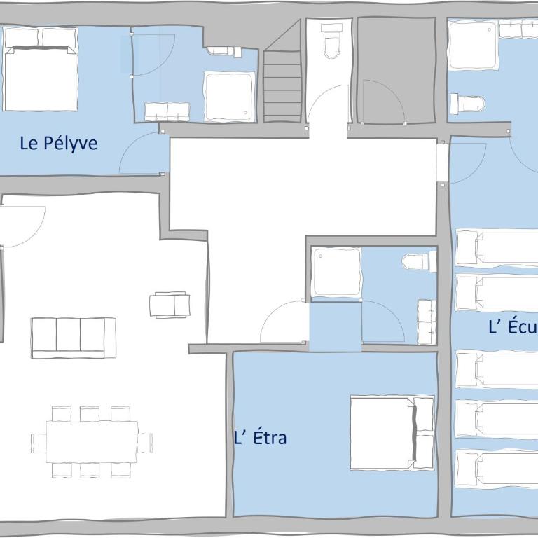 La Ferme des Fingères - Appartement avec Vue sur la Montagne - 19