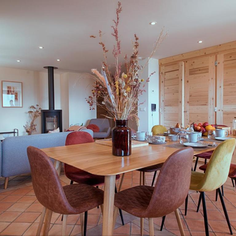 La Ferme des Fingères - Appartement avec Vue sur la Montagne - 17