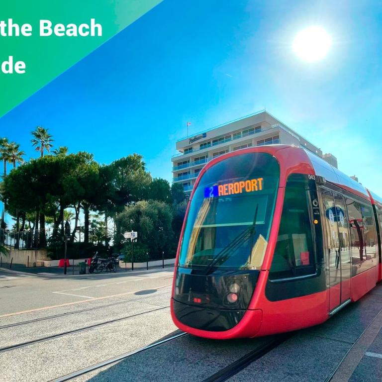 1 Min to the Beach Apartment - Kitchen - Tramway - Air Conditioner - Wifi - Promenade Des Anglais - Studio - 4