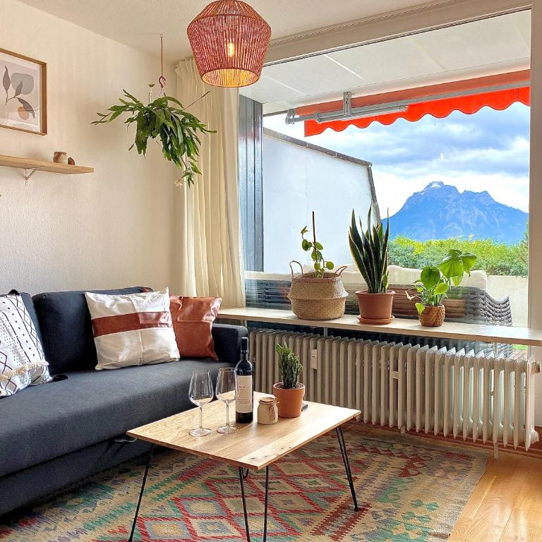 Terrasse mit Schlossblick I Tiefgarage I Hund - Apartment mit 1 Schlafzimmer - 12