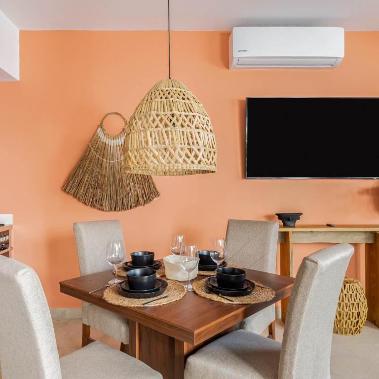 Quiet 2BR in Tulum with Pool Spacious Patio Gym - Apartamento de 2 dormitorios - 14