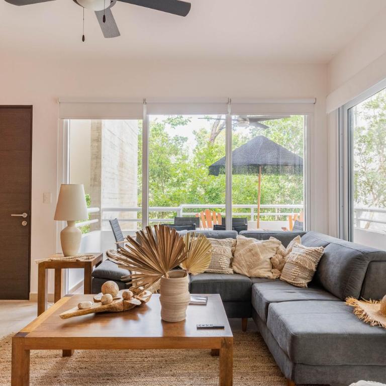 Quiet 2BR in Tulum with Pool Spacious Patio Gym - Apartamento de 2 dormitorios - 10