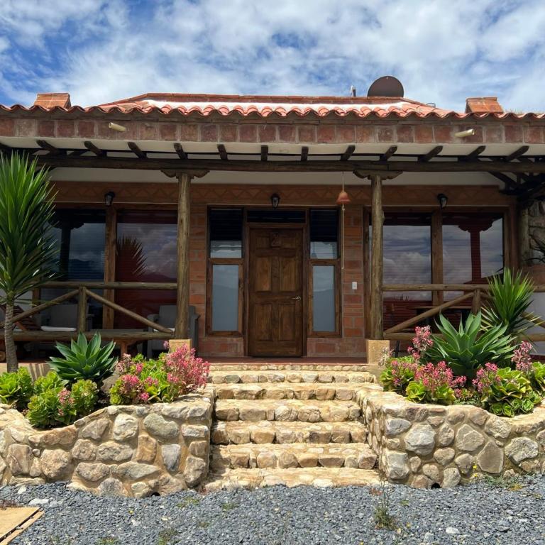 Hotel, Bungalows, Chalet y Cabañas Aventura Park Villa De Leyva La Periquera - Chalet Superior - 2