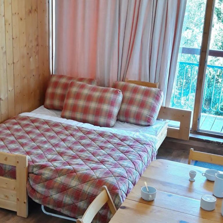 Studio ski aux pieds avec balcon, idéal pour 4 personnes - FR-1-346-471 - Studio - 4