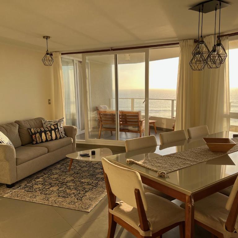 La Serena Laguna del Mar hasta 8 personas espectacular departamento - Apartamento de 3 dormitorios - 6