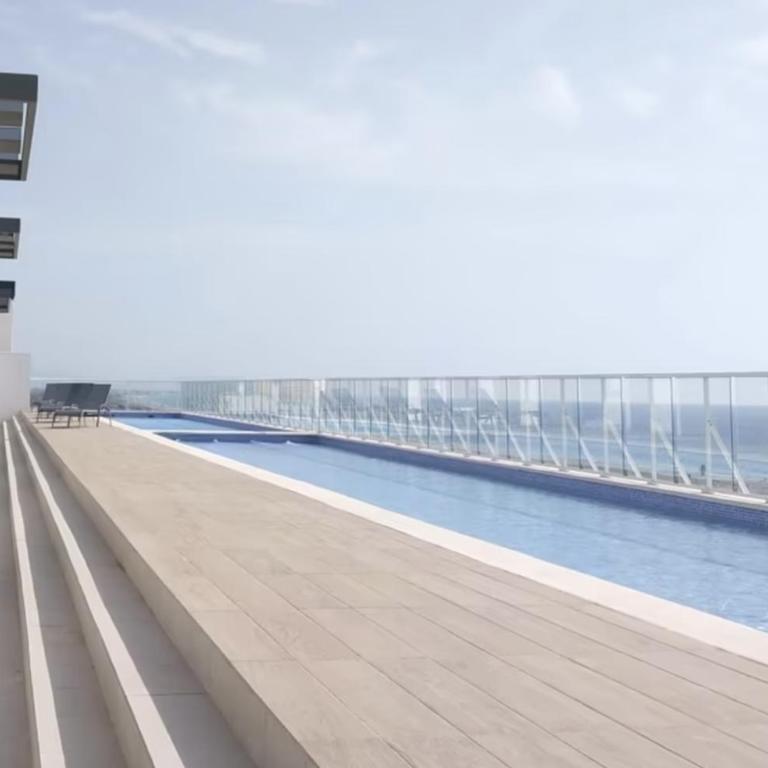 Bonito apartamento con piscina cerca de la playa. - Apartamento de 2 dormitorios - 41