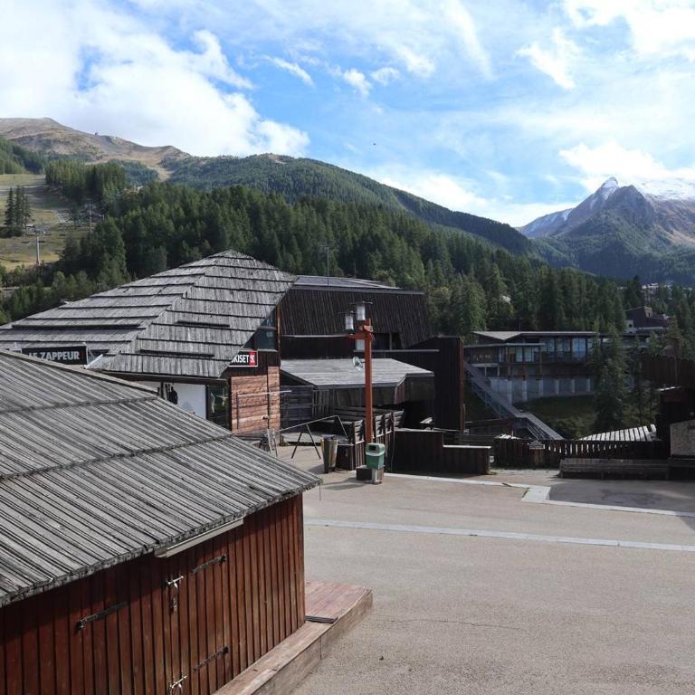 Studio familial avec accès direct aux pistes, balcon sud, 4 pers, centre station, Les Orres - FR-1-322-493 - Apartamento - 4
