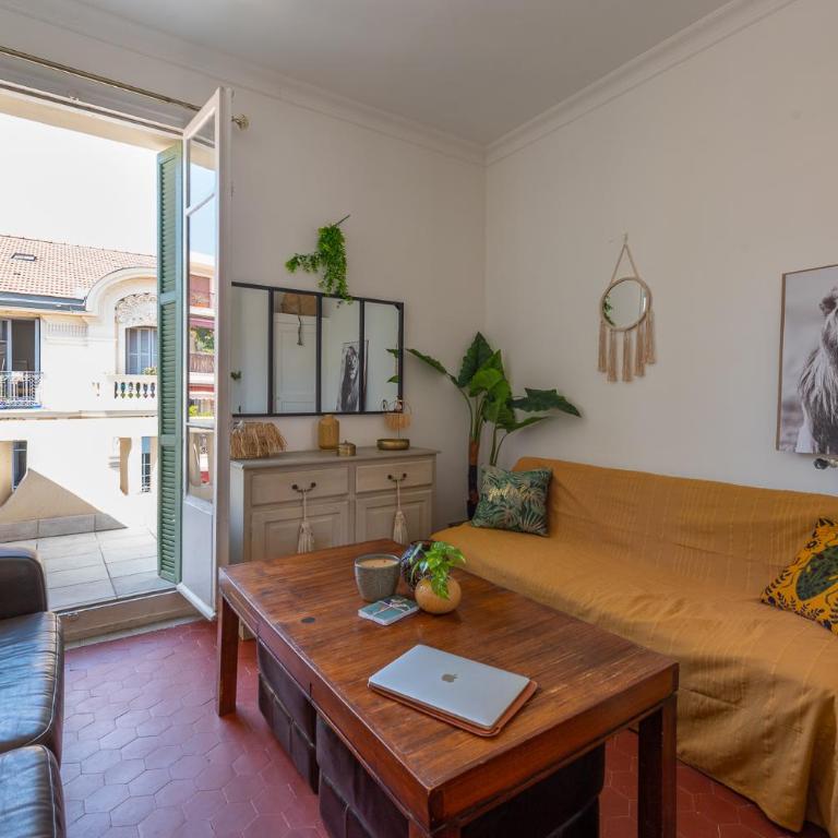 Heart of Nice, Authentic Niçois charm, terrace - Appartement 2 Chambres - 3