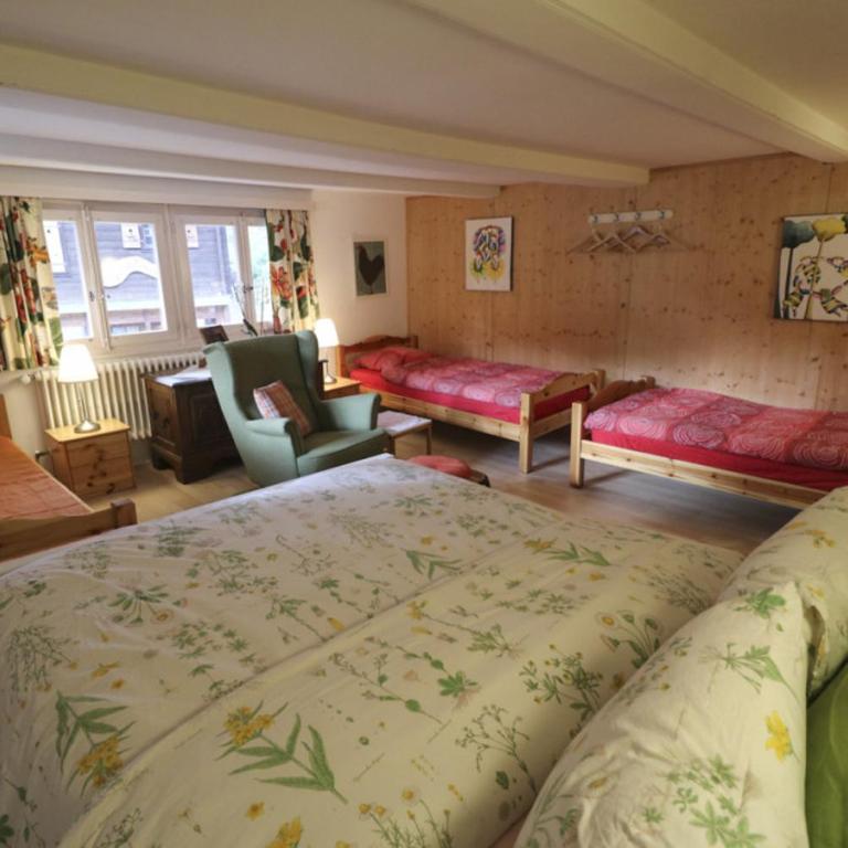 Chalet la Griotte - Fünfbettzimmer mit Gemeinschaftsbad - 5