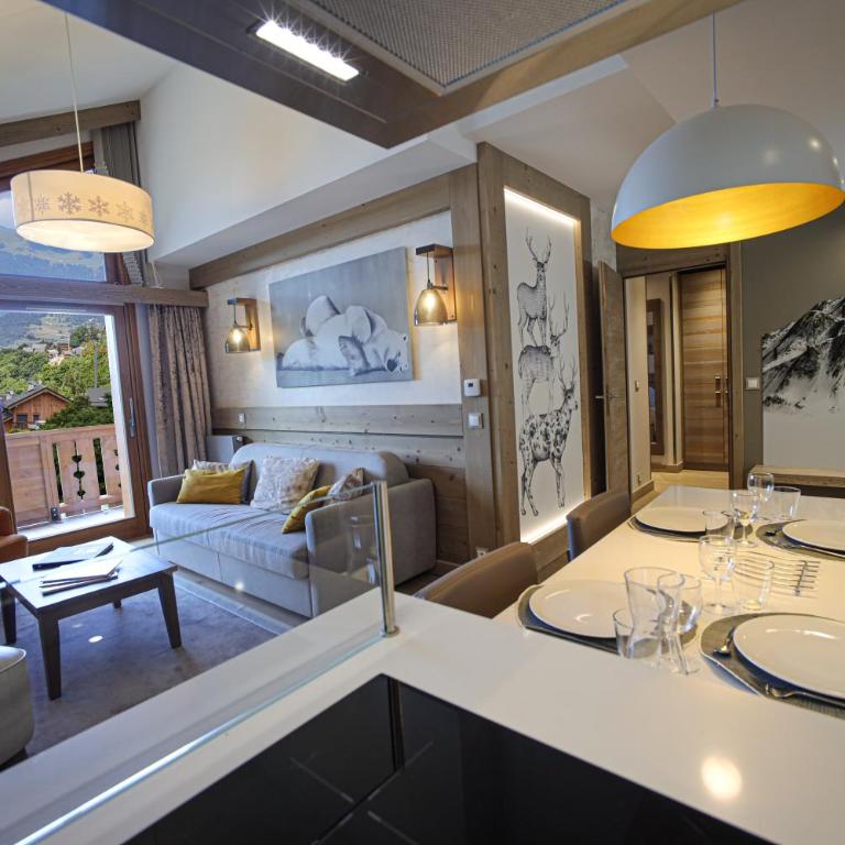 Résidence l'Hévana - Appartements de Prestige Méribel Centre - Appartement 2 Chambres - Vue sur Montagne (6 Personnes) - 1