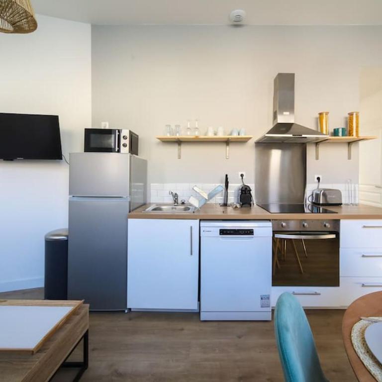 F2 Cosy - Entrée du Havre - 4 personnes - Appartamento con 1 Camera da Letto - 21