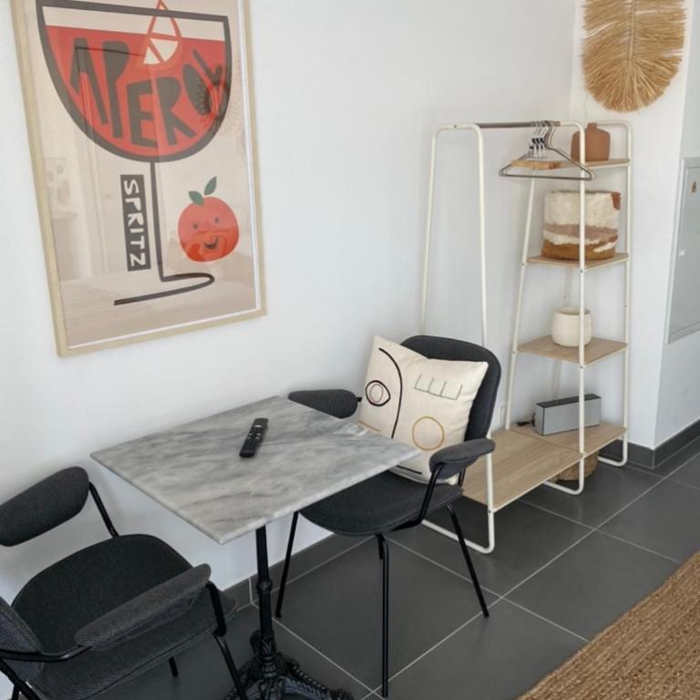 Superbe studio avec piscine entre Cannes & Antibes - Appartement 1 Chambre - 7