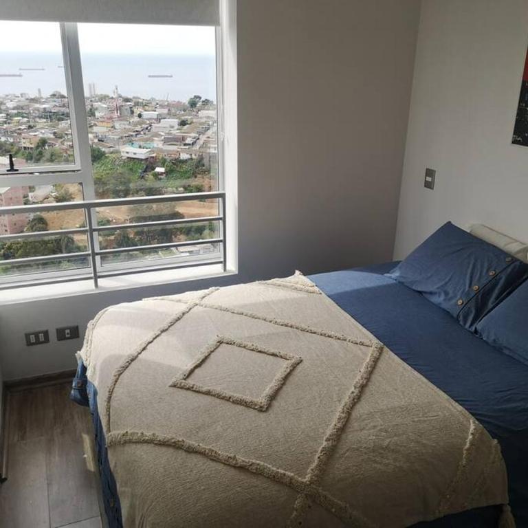 Depto Valparaíso con Vista al Mar y a la Bahía de Valparaíso - Three-Bedroom Apartment - 28