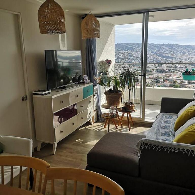 Depto Valparaíso con Vista al Mar y a la Bahía de Valparaíso - Three-Bedroom Apartment - 32