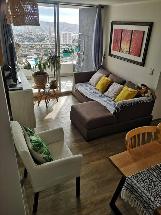 Depto Valparaíso con Vista al Mar y a la Bahía de Valparaíso - Three-Bedroom Apartment - 39
