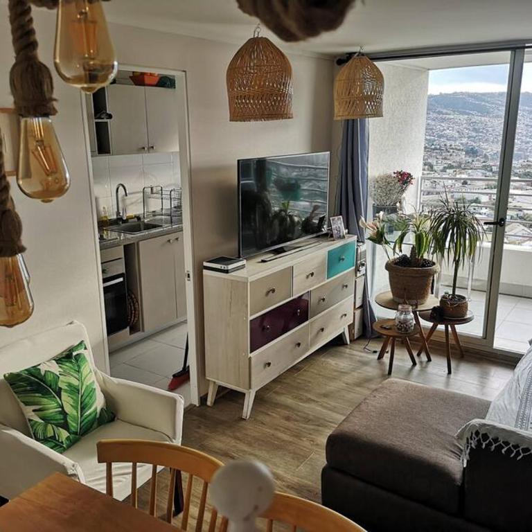 Depto Valparaíso con Vista al Mar y a la Bahía de Valparaíso - Three-Bedroom Apartment - 42